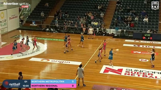 Replay: Netball SA Academy Games - Northern Metropolitan vs Northern Regional (Div 1)