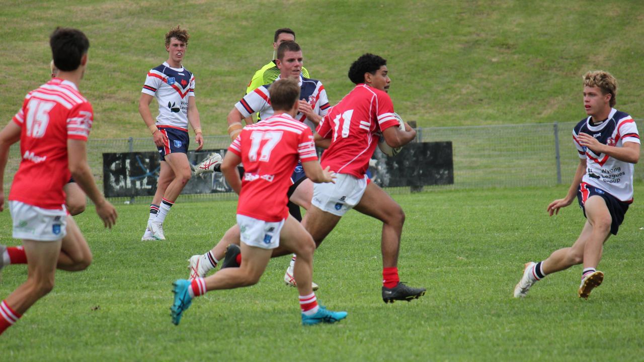 Ezekiel Kennedy of the Illawarra South Coast Dragons Laurie Daley Cup team. Picture: Kevin Merrigan