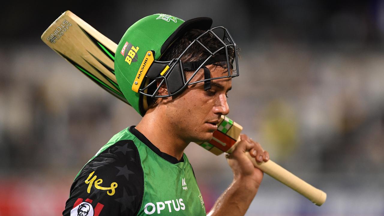 Marcus Stoinis is hurting after being dumped from national sides.