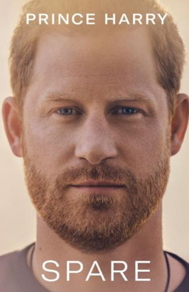 Prince Harry’s memoir, Spare. Picture: Penguin Random House