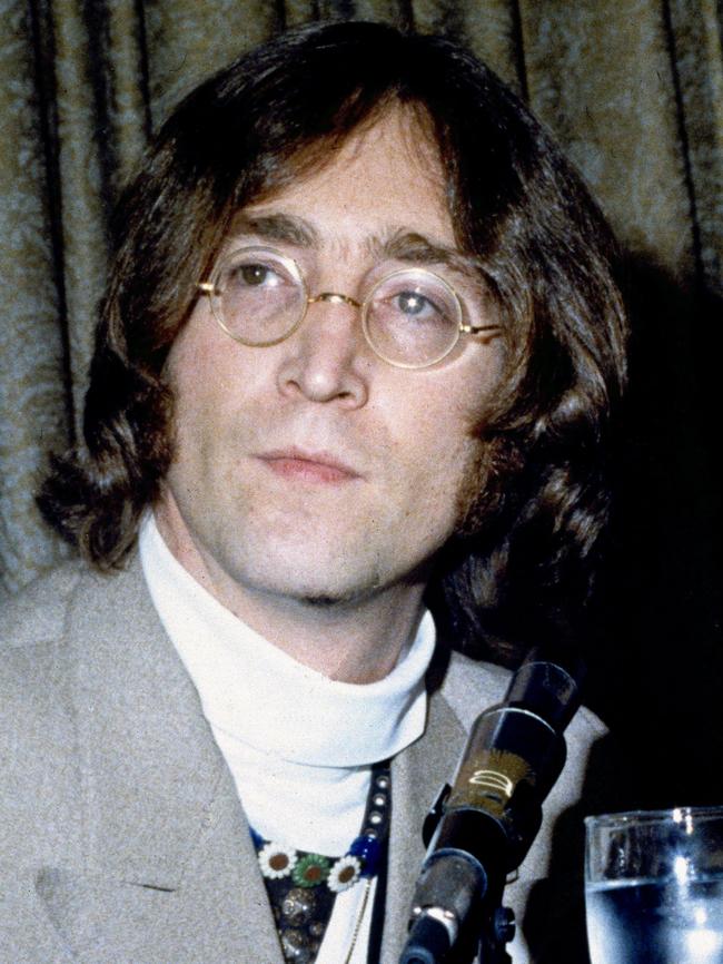 Founding member of The Beatles ... John Lennon. Picture: AP / John Lindsay