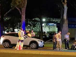 A man has been struck by a car on the Pacific Highway in Coffs Harbour. Picture: Frank Redward