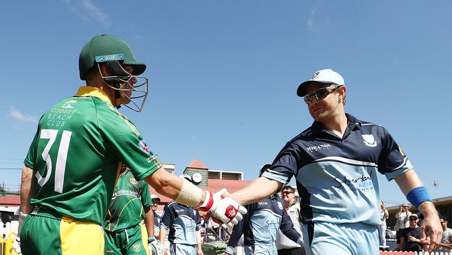 Shane Watson belted 63 off 41 balls. (Photo by Mark Metcalfe/Getty Images)