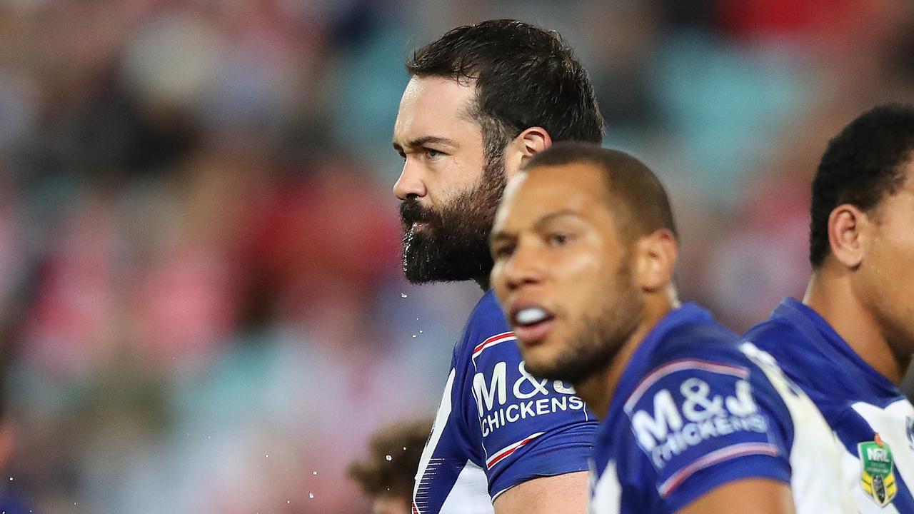 Aaron Woods and Moses Mbye have left the Bulldogs. Picture: Brett Costello