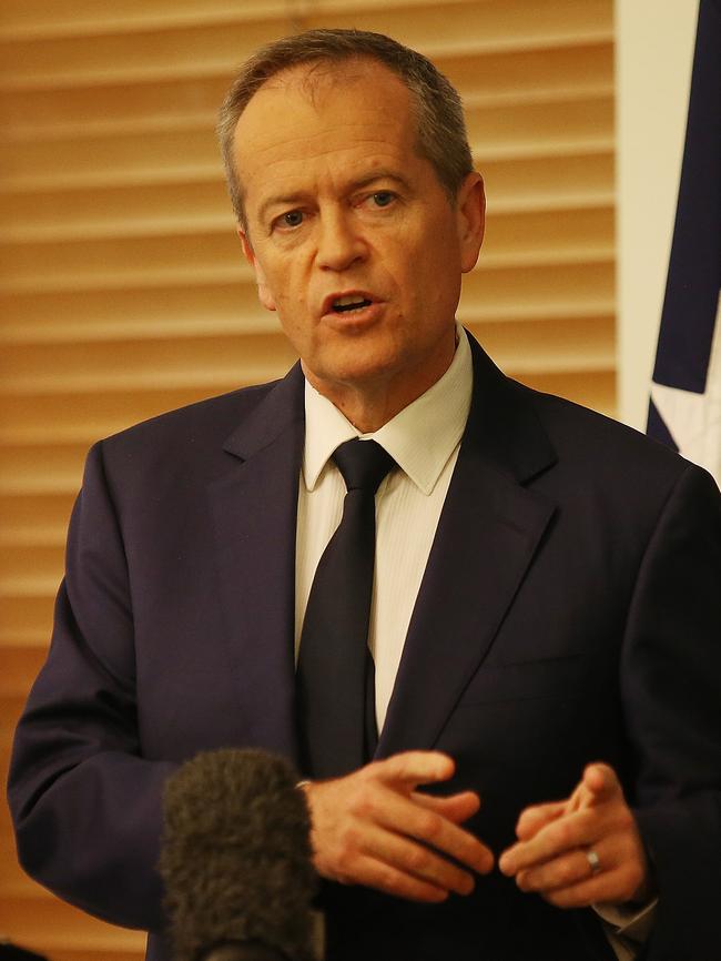 Opposition Leader Bill Shorten.