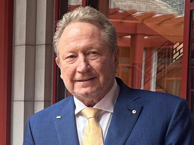 Fortescue executive chairman Andrew Forrest at BeijingÃ¢â¬â¢s Tsinghua university on Tuesday. Credit: Supplied