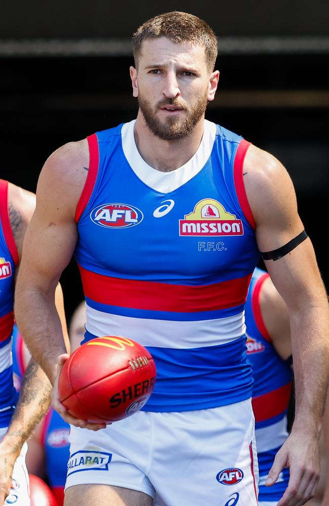 Marcus Bontempelli will be a tough task for the Suns to handle. (Photo by Dylan Burns/AFL Photos via Getty Images)