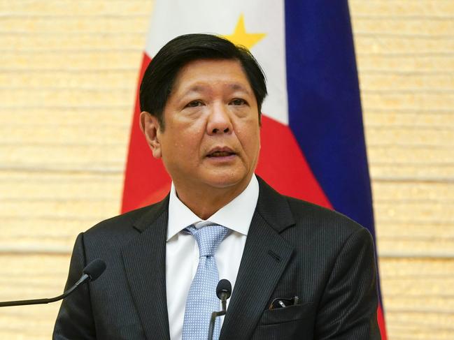 Philippine President Ferdinand Marcos Jr. says thoughts of China keep him up at night. Picture: Kimimasa Mayama/Getty Images