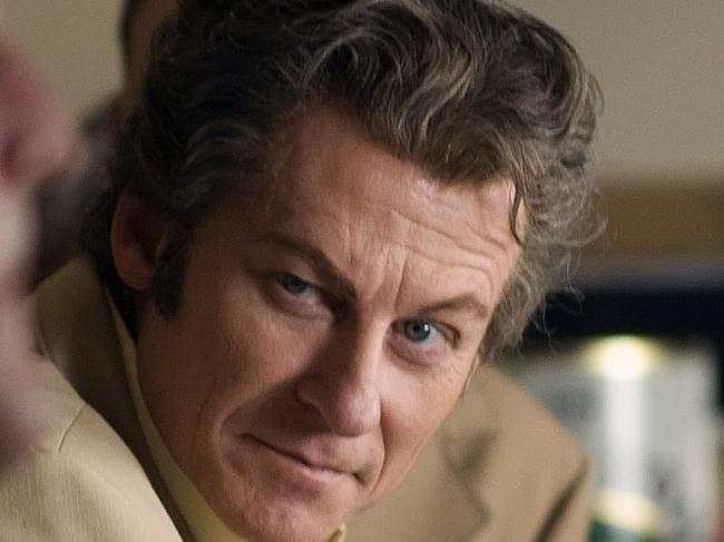 Actor Richard Roxburgh as former Prime Minister Bob Hawke, in a scene from the Channel Ten (10) telemovie 'Hawke'.