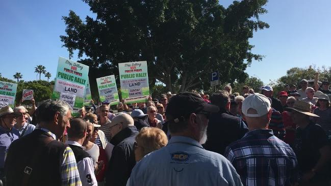 Gold Coast anti-casino rally