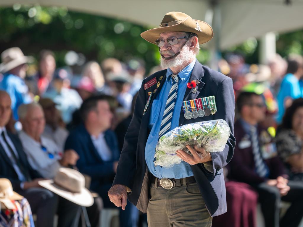 ANZAC Day Mackay Friday 25 April 2025 Picture:Michaela Harlow