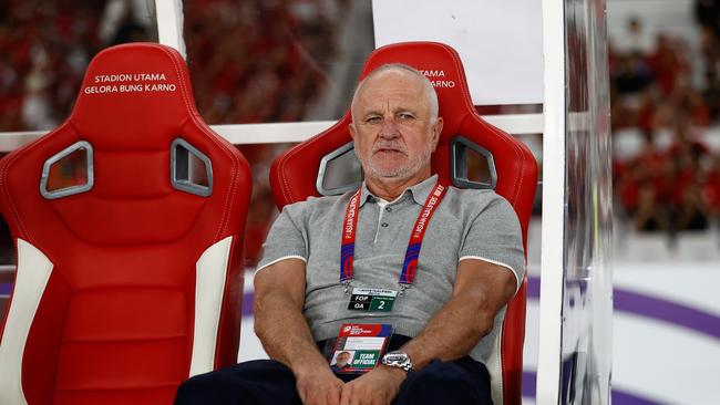 Socceroos coach Graham Arnold Picture: Robertus Pudyanto/Getty Images