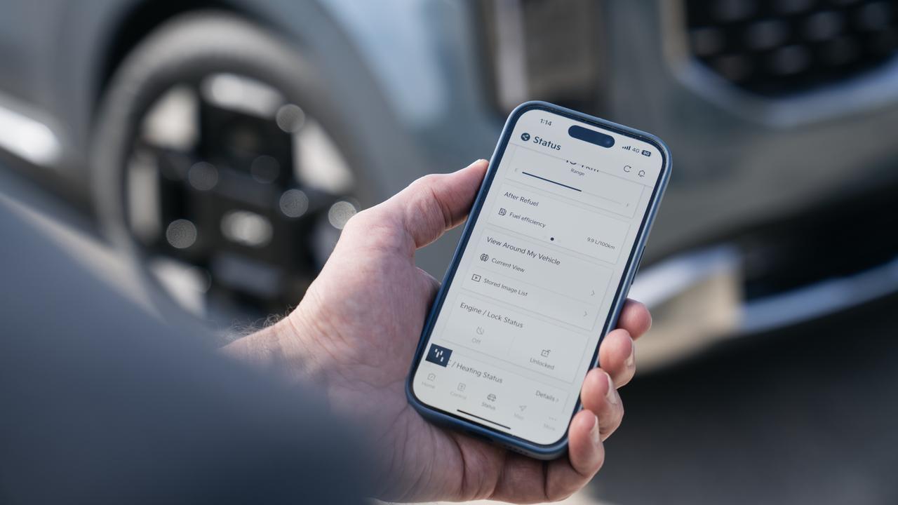 The Kia Connect app allows people to check in on cars remotely.