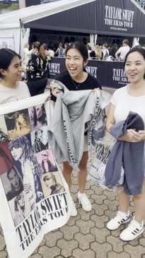 Swifties wildest merch dreams come true in Sydney