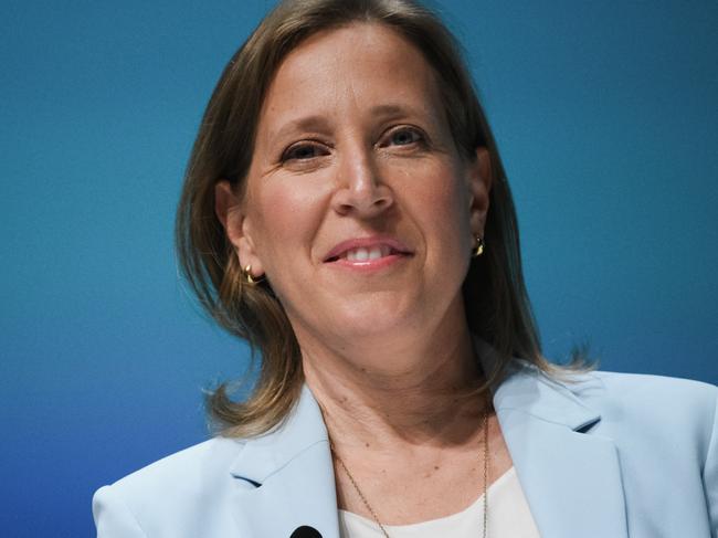 CANNES, FRANCE - JUNE 19:  CEO Youtube Susan Wojcicki speaks during the 'What Matters Next' session during the Cannes Lions Festival 2018 on June 19, 2018 in Cannes, France.  (Photo by Francois G. Durand/Getty Images)