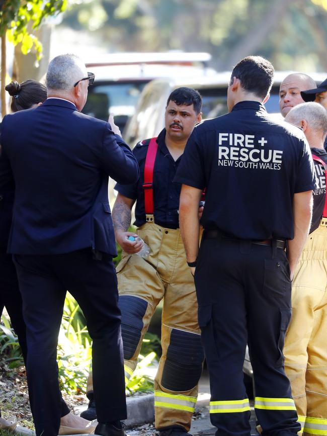 The boy and his mother were rescued from the third level. Picture: Sam Ruttyn