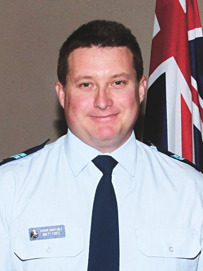 Senior Constable Brett Forte