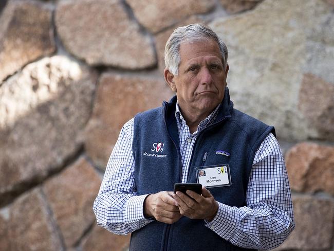 CBS CEO Leslie Moonves is among the attendees. Picture: AFP/Getty/Drew Angerer