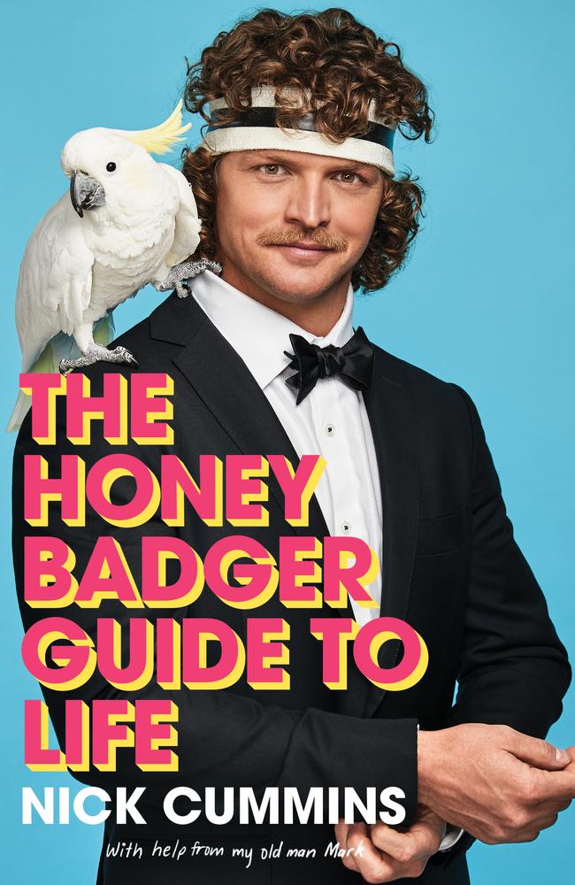 The cover of The Bachelor star Nick Cummins' new book, which he doesn’t seem keen to promote.