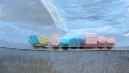 Police also allegedly seized pills at East Branxton. Picture: NSW Police.