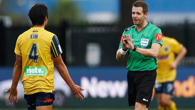 Mariners defender Kim Eun-sun is unlikely to return for the restart of the A-League season.