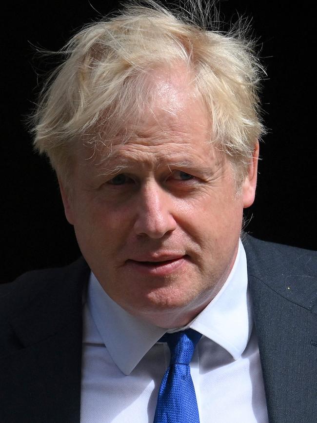 Here’s another manbaby: Britain's Boris Johnson. Picture: Daniel Leal/AFP