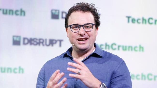 Anthropic co-founder and CEO Dario Amodei during TechCrunch Disrupt 2023 in San Francisco on Sept. 20. Picture: Kimberely White/Getty Images