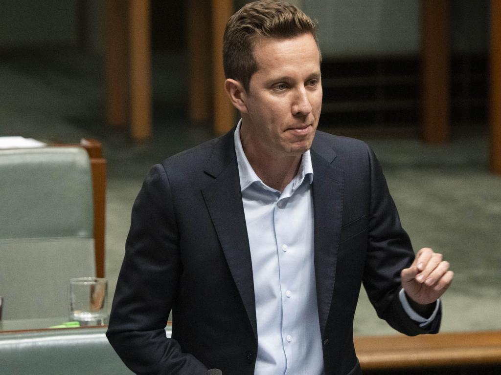 Max Chandler-Mather during Question Time at Parliament House in Canberra this month. Picture: NCA NewsWire / Martin Ollman