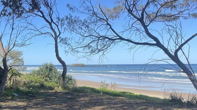 Woolgoolga Beach.