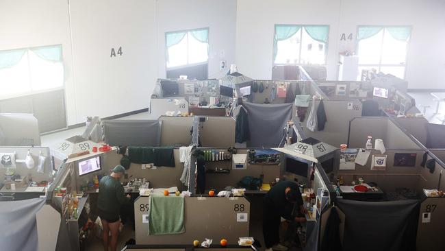 The dormitory-style accommodation inside Macquarie Correctional Centre. Picture: Sam Ruttyn