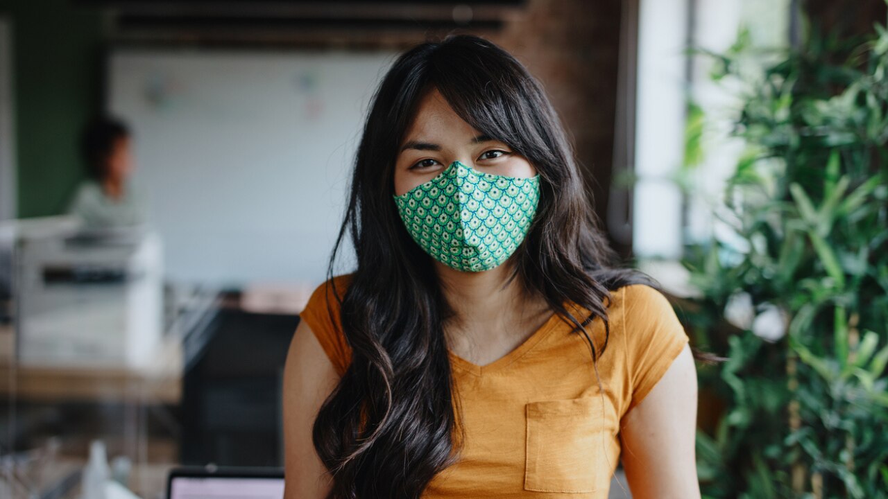 Drop your mask