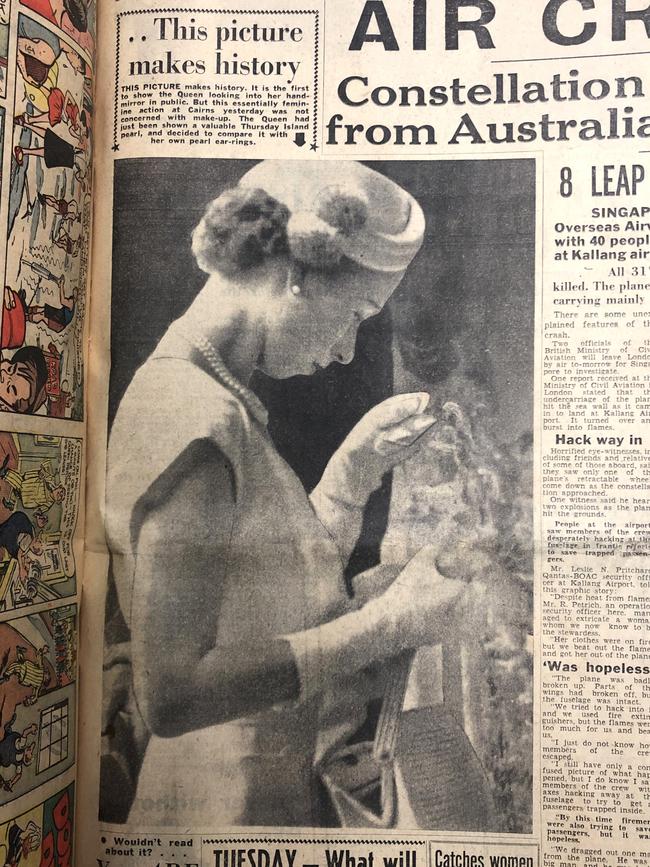 How The Sunday Mail covered Queen Elizabeth II’s visit.