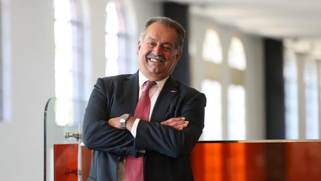 Former Dow Chemical boss turned coronavirus recovery tsar Andrew Liveris. Picture: Lyndon Mechielsen