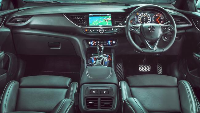 This high grade interior looks decent but the base model has Astra instrumentation. Picture: Supplied.