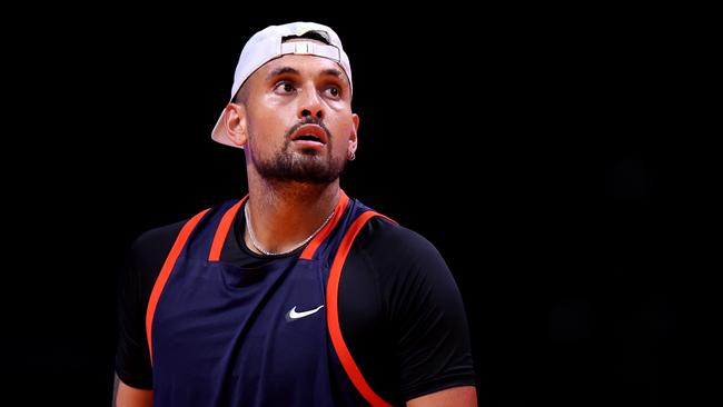 Nick Kyrgios said he is genuine about considering retirement should he win a Grand Slam. (Photo by Francois Nel/Getty Images)