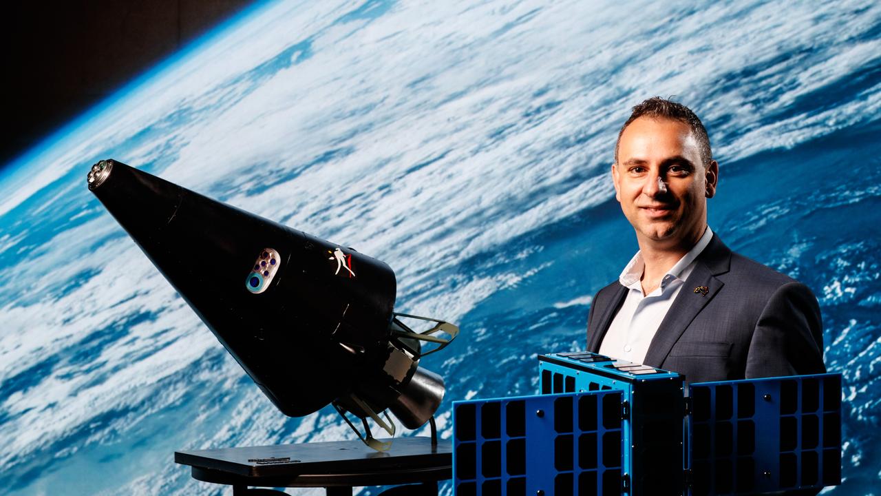 Australian Space Agency head Enrico Palermo looks up | The Advertiser