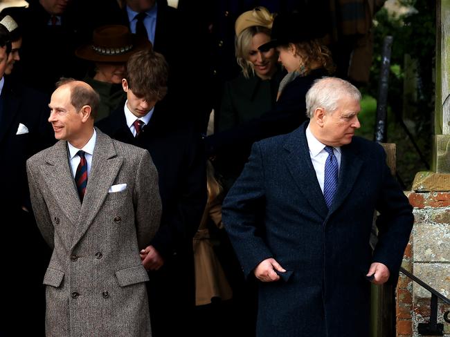 Prince Andrew, Duke of York (right) and Prince Edward, Duke of Edinburgh. Picture: Getty Images