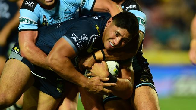 Jason Taumalolo kicked off where he left off last year. Picture: Evan Morgan