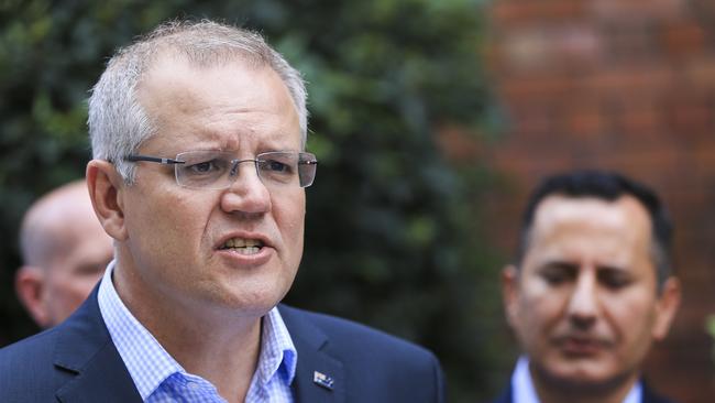 Prime Minister Scott Morrison. Picture Dylan Robinson