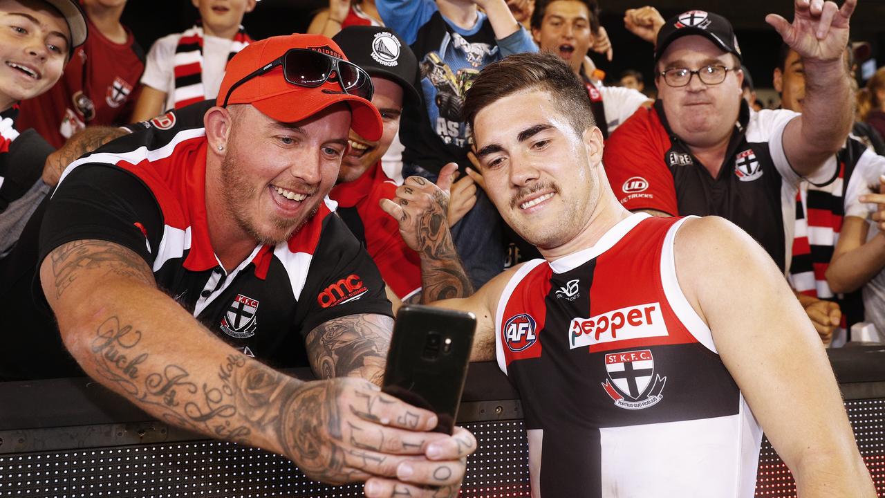 Gresham is a fan favourite at St Kilda. Picture: AAP