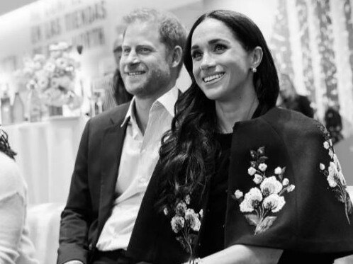 Prince Harry and Meghan Markle hosted an art event in Los Angeles. Picture: Instagram