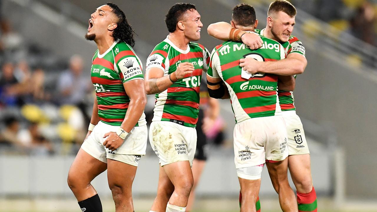 The Rabbitohs pulled off a huge shock on Saturday night.