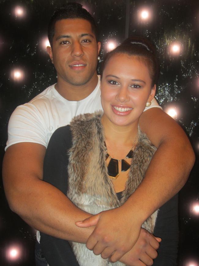 Mosese with partner Shanice Alaiasa.