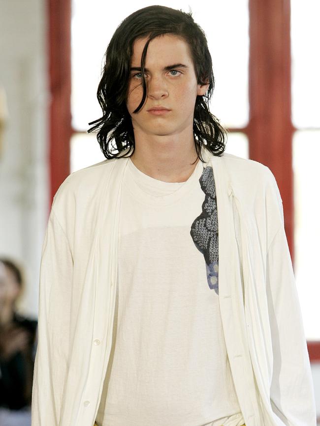 Jethro at Australian Fashion Week in Sydney in 2006.