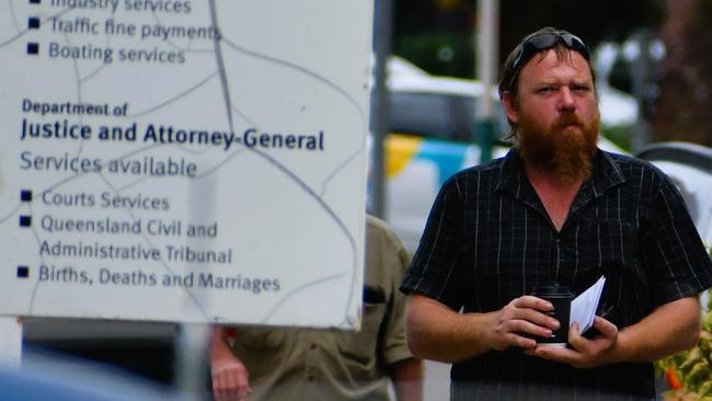 Shaun Marshall Bailey outside the Ingham Magistrates Court. Picture: Cameron Bates