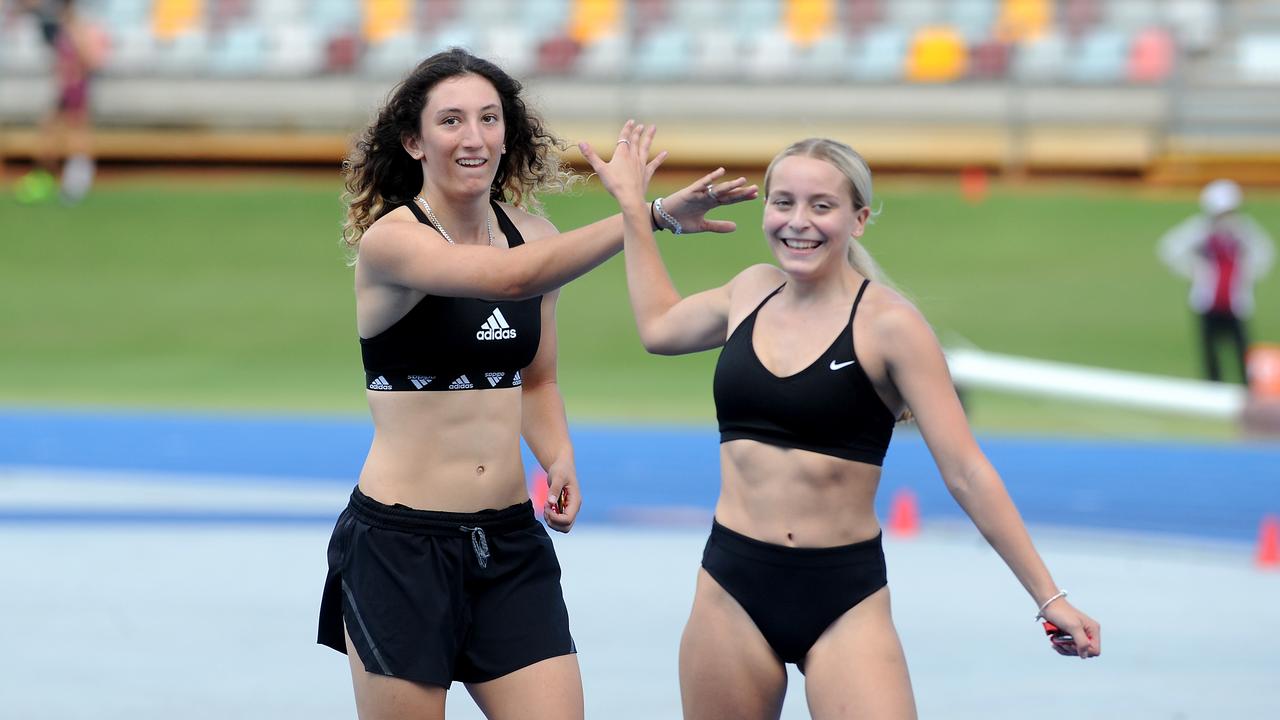 Queensland athletic state titles. Saturday March 13, 2021. Picture, John Gass