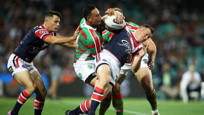 Brett Morris will miss the Cronulla clash due to an injury. (Photo by Mark Kolbe/Getty Images)