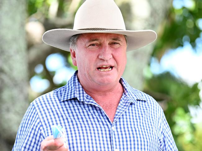 ‘Out yourself’: Barnaby calls out mystery leak