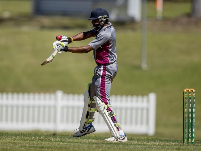 Burleigh's Chandima Abeykoon. Picture: Jerad Williams