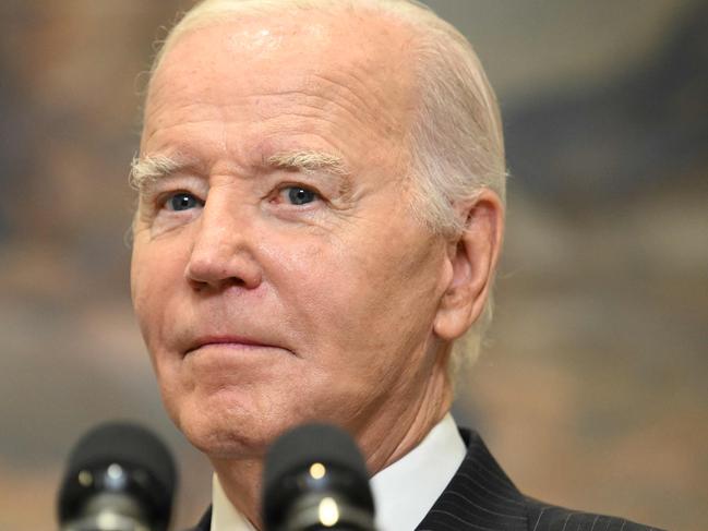 US President Joe Biden speaks about the September Jobs Report and National Manufacturing Day in the Roosevelt Room of the White House on October 6, 2023. US employers picked up their hiring pace unexpectedly adding 336,000 in September while unemployment held steady at 3.8 percent, Labor Department data showed on October 6, 2023, adding pressure on policymakers seeking to cool the economy. (Photo by Jim WATSON / AFP)